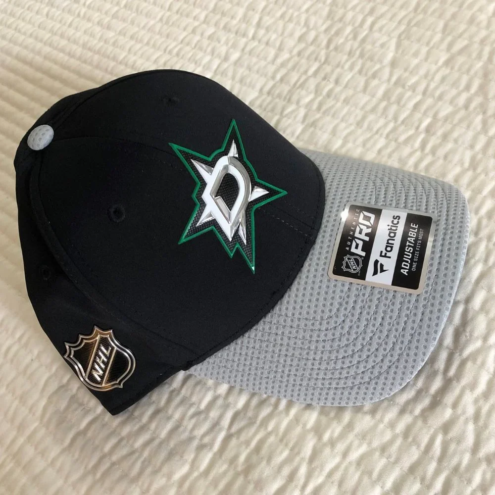 NWT Dallas Stars 2020 Stanley Cup Participant Locker Room Cap - Picture 2 of 3